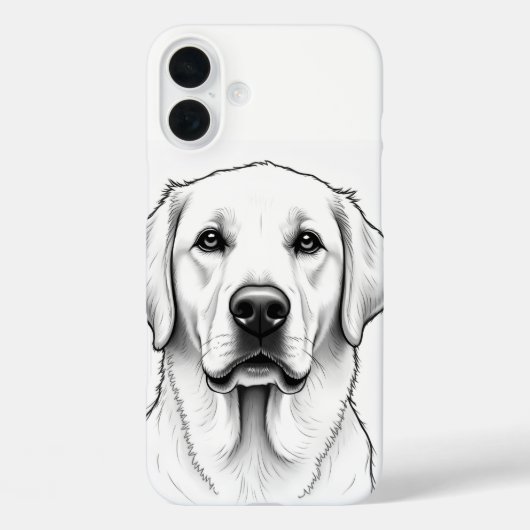 iPhone 16 Plusケース-ラブラドール取得 Case-Mate iPhoneケース (裏面)