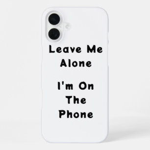 iPhone 16 Plus「ほっといて」面白いケース Plusケース