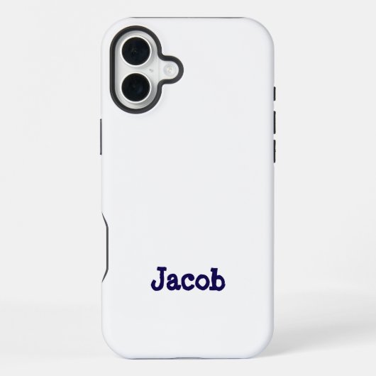 iPhone 16 Plus タフケース オリジナル作成 iPhoneケース (裏面)