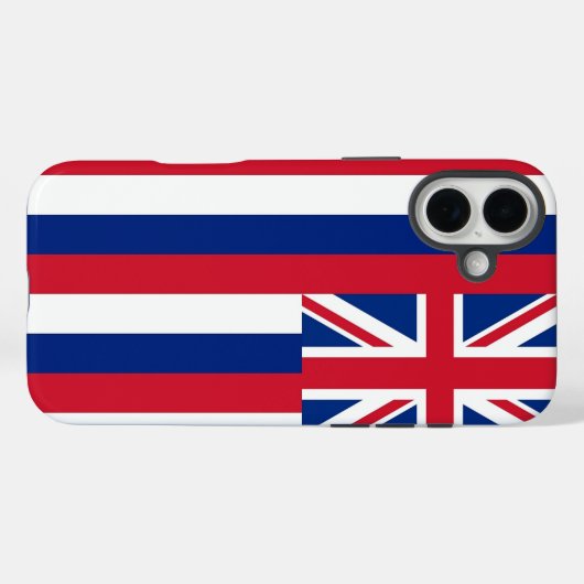 iPhone 16 Plus Case-Mate ハワイの旗 iPhoneケース (裏面 (横))