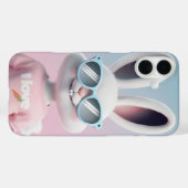 iPhone 16 Plus Cute bunny case Case-Mate iPhoneケース (裏面 (横))