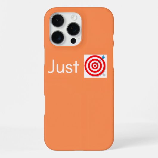 iPhone 16 Pr Max Case Customized Justdartboard iPhoneケース (裏面)