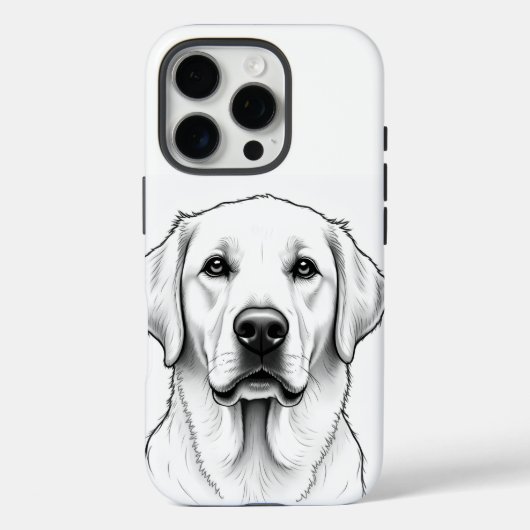 iPhone 16 Proケース-ラブラドール取得 Case-Mate iPhoneケース (裏面)