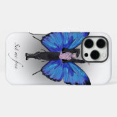 iPhone 16 Pro最大ケースJimin "Set me free" iPhoneケース (裏面横)