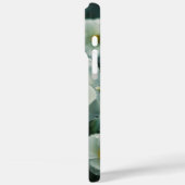 iPhone 16 Pro用フローラモノグラムケースのパーソナライズ Case-Mate iPhoneケース (裏面 / 左)