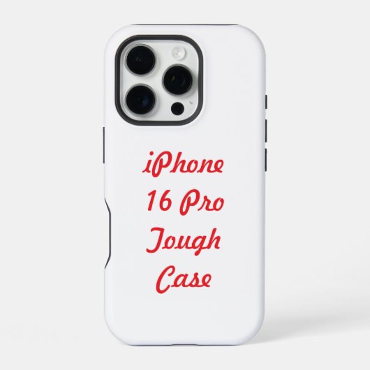 iPhone 16 Pro タフケース オリジナルデザイン iPhoneケース (裏面)