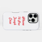 iPhone 16 Pro タフケース オリジナルデザイン iPhoneケース (裏面横)