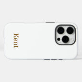iPhone 16 Pro タフCasemateケース オーダーメイド Case-Mate iPhoneケース (裏面 (横))