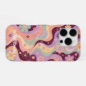 iPhone 16 Pro ワイルドフラワー カスタムフォトケース iPhoneケース (裏面横)