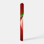 iPhone 16 Pro Case | Red Apple Logo Design | Minim iPhoneケース (右側面)