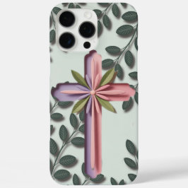 iPhone 16 Pro Case with Christian Cross Aiデザイン iPhone 16 Pro Maxケース