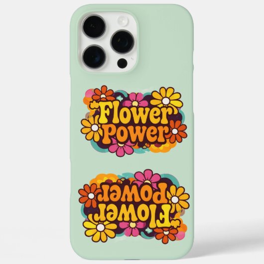 iPhone 16 Pro Cases | Electronics | Retro Floral Case-Mate iPhoneケース (裏面)