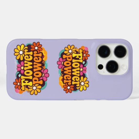 iPhone 16 Pro Cases | Electronics | Retro Floral Case-Mate iPhoneケース (裏面 (横))