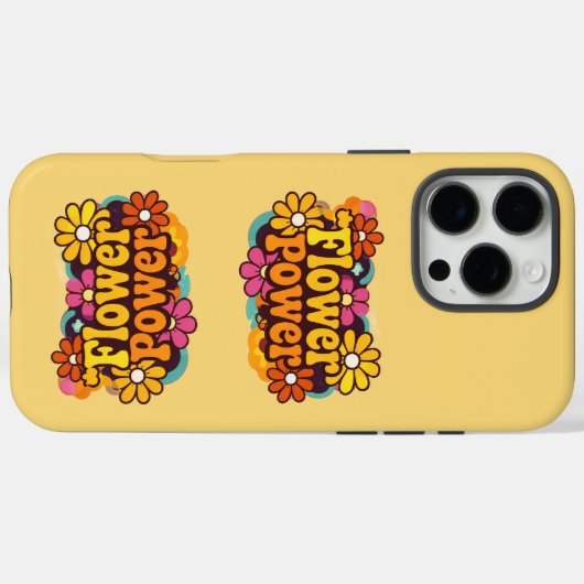 iPhone 16 Pro Cases | Electronics | Retro Floral Case-Mate iPhoneケース (裏面 (横))