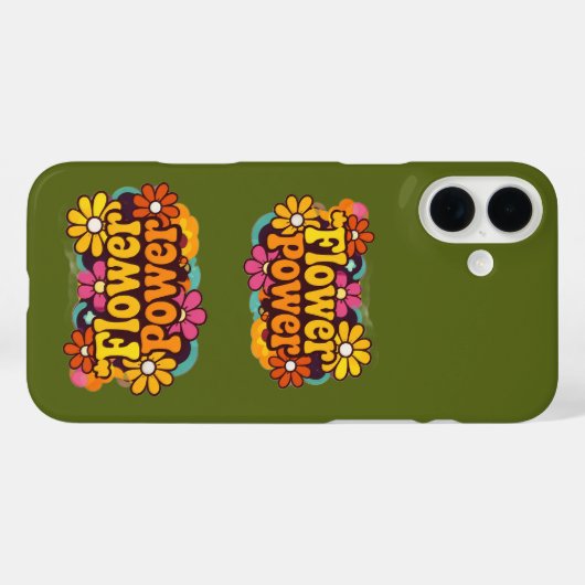 iPhone 16 Pro Cases | Electronics | Retro Floral Case-Mate iPhoneケース (裏面 (横))