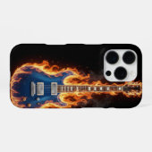 iPhone 16 Pro Cases guitar iPhoneケース (裏面横)