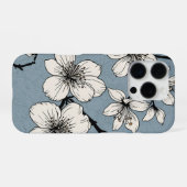 Iphone 16 Pro lightweight case with Cherry Blossom iPhoneケース (裏面横)