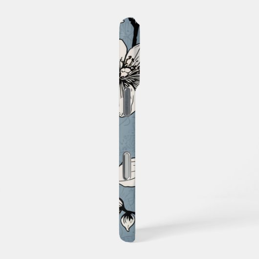 Iphone 16 Pro lightweight case with Cherry Blossom iPhoneケース (右側面)