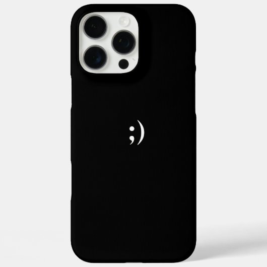 iPhone 16 Pro Maxケース ブラック シンプル Case-Mate iPhoneケース (裏面)