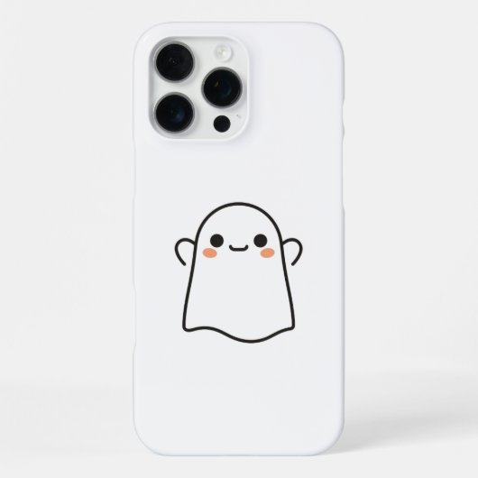 iPhone 16 Pro Max用 スプーキーかわいいスマホケース iPhoneケース (裏面)