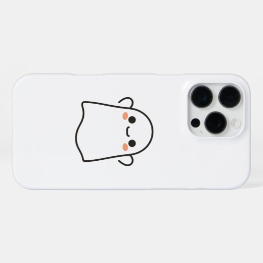 iPhone 16 Pro Max用 スプーキーかわいいスマホケース iPhoneケース (裏面横)