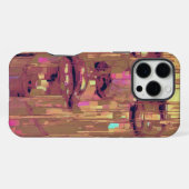 iPhone 16 Pro Max アブストラクト アート ケース (裏面横)