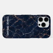 iPhone 16 Pro Max カスタムネーム大理石アートケース iPhoneケース (裏面横)