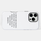iPhone 16 Pro Max タフケースをオリジナルで作成 iPhoneケース (裏面横)