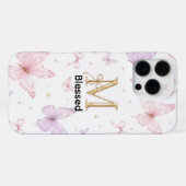 iPhone 16 Pro Max バタフライドリームケース iPhoneケース (裏面横)