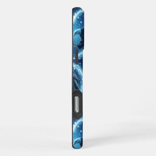 iPhone 16 Pro Max Case Bald Eagle Heart Love 2 iPhoneケース (右側面)