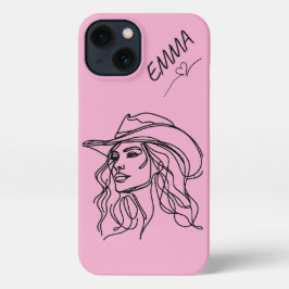 iPhone 17 Case Mate – Pink Cowboy Girl Emma 13ケース