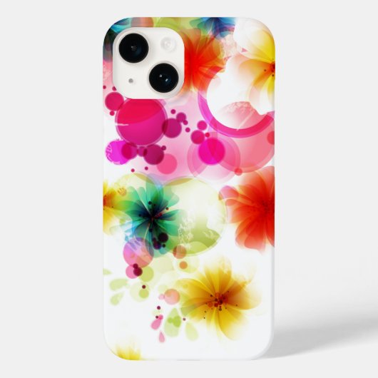iPhone 1,4,000ケース – 花 Case-Mate iPhoneケース (裏面)