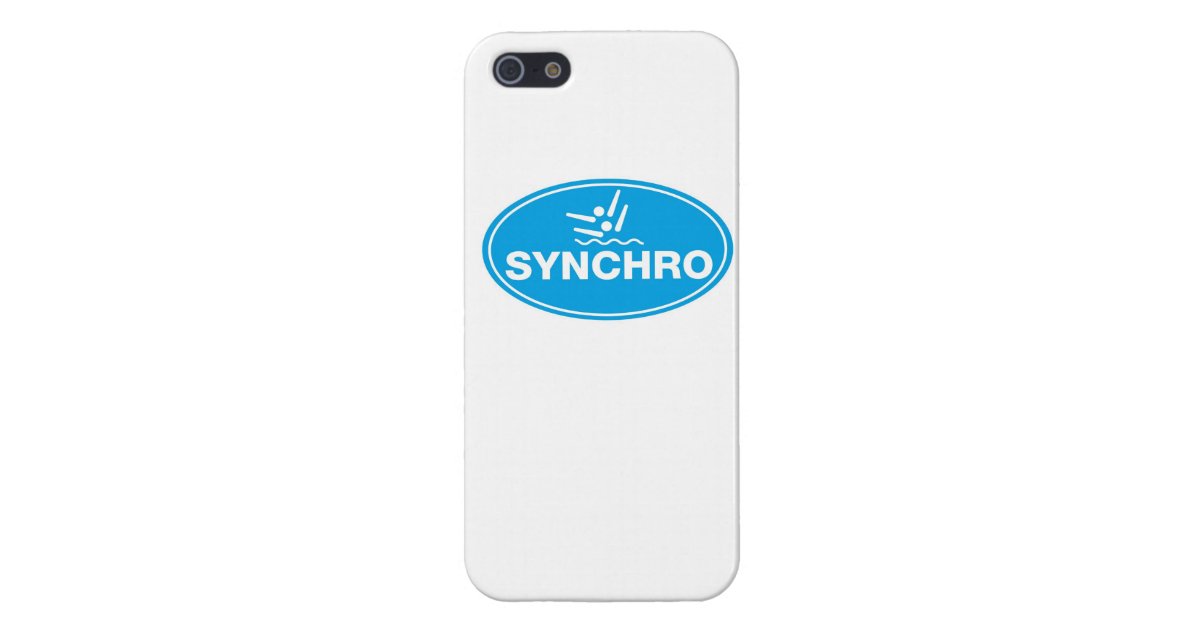 Iphone 5の場合 シンクロナイズドスイミング アイコン Iphoneケース Zazzle Co Jp