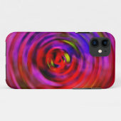 iPhone 5かろうじてケース熱ピンクのスパイラル Case-Mate iPhoneケース (裏面(横))