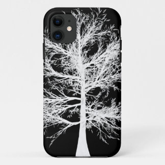 iPhone 5かろうじてケース白オンブラック iPhone 11 ケース