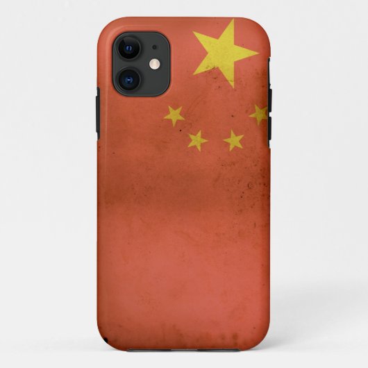 iPhone 5か中国のら届かないフラグ™ Case-Mate iPhoneケース (裏面)