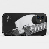 iPhone 5のためのパーソナライズなギターの箱 Case-Mate iPhoneケース (裏面(横))