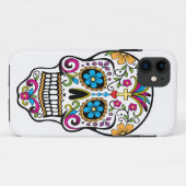 iphone 5のための白いスカルキャンデー Case-Mate iPhoneケース (裏面(横))