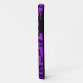 iPhone 5のやっとそこに場合の野生のすみれ色のヒョウ Case-Mate iPhoneケース (裏面/左)