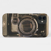 iPhone 5の古いカメラの箱のヴィンテージのレトロのデザインのフィルム Case-Mate iPhoneケース (裏面(横))