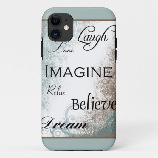 iPhone 5の場合によって住む単語 Case-Mate iPhoneケース (裏面)