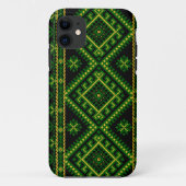 iPhone 5の場合のウクライナの十字のステッチのプリント Case-Mate iPhoneケース (裏面)