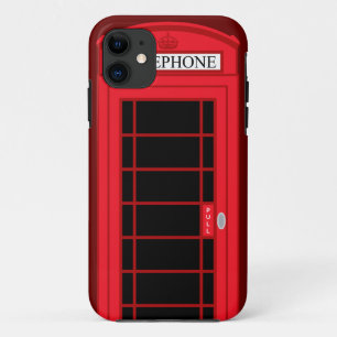 iPhone 5の場合のクラシックで赤い公衆電話ボックスイギリス 11 ケース
