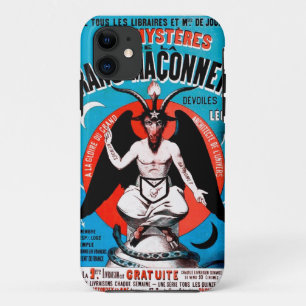 iPhone 5の場合のヴィンテージのBaphometの芸術。 気色悪い! 11 ケース