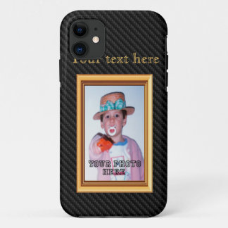iPhone 5の場合カーボン額縁3D iPhone 11 ケース