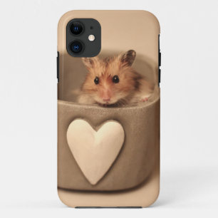 iPhone 5の場合、かわいいハムスター 11 ケース