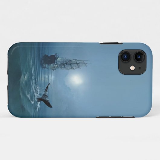 iphone 5の場合"クジラ尾" Case-Mate iPhoneケース (裏面(横))