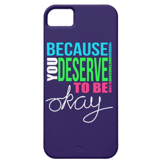 iPhone 5の場合-ロゴ Case-Mate iPhoneケース (裏面)