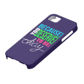 iPhone 5の場合-ロゴ Case-Mate iPhoneケース (下部)