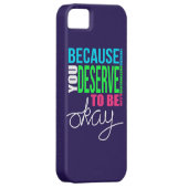 iPhone 5の場合-ロゴ Case-Mate iPhoneケース (裏面/右)